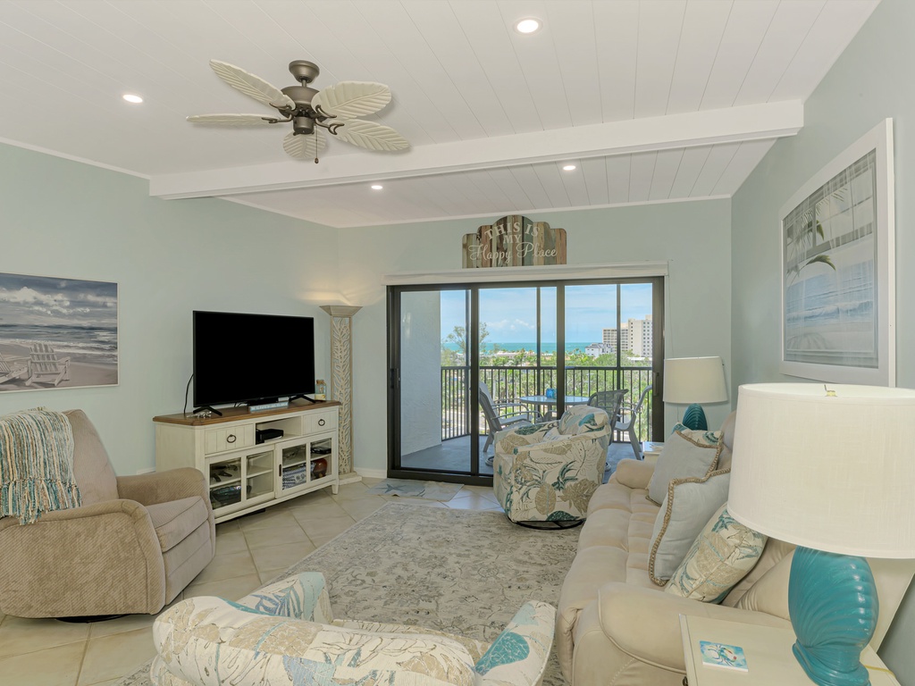 Living area with natural light