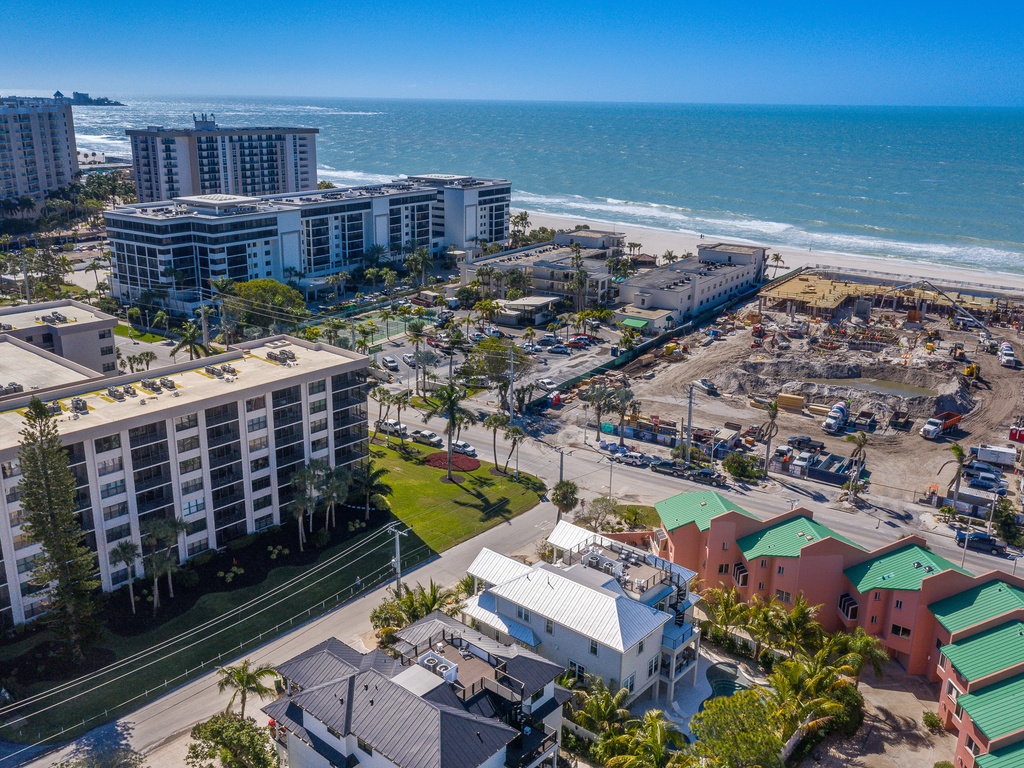 Just steps from the beach