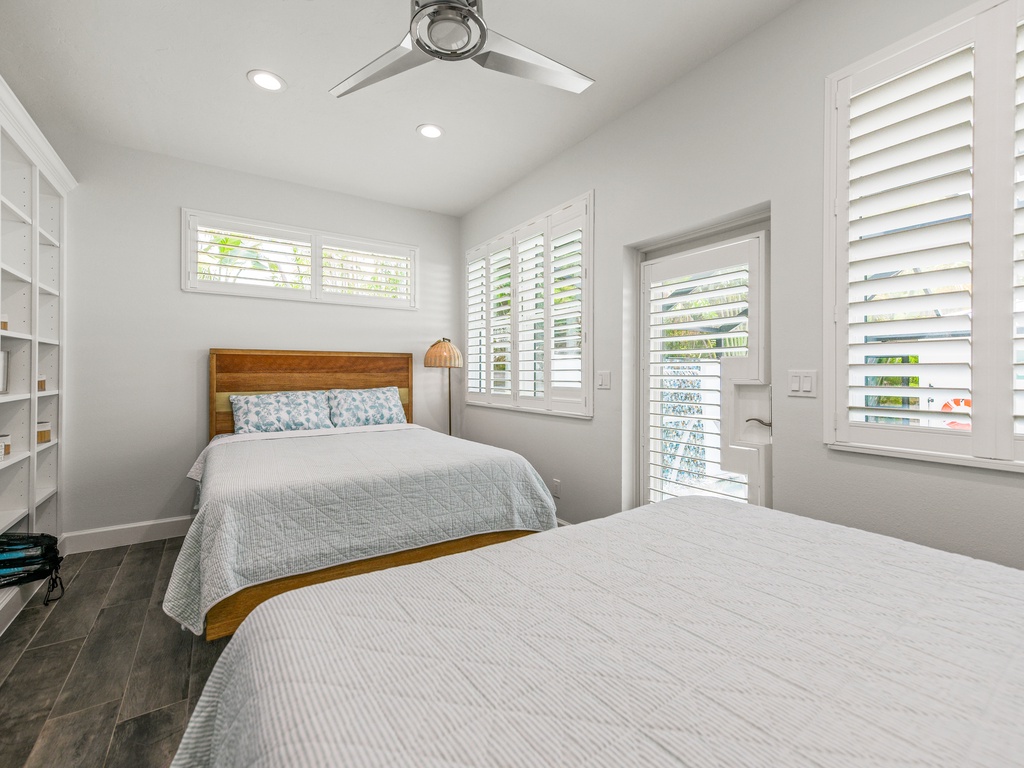 Fourth Bedroom (Guest House) - Two Queen Beds