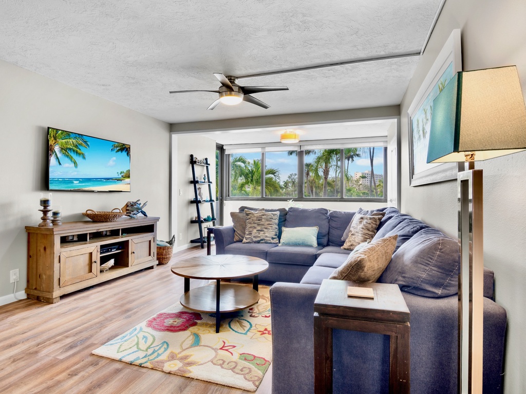 Living Area with TV