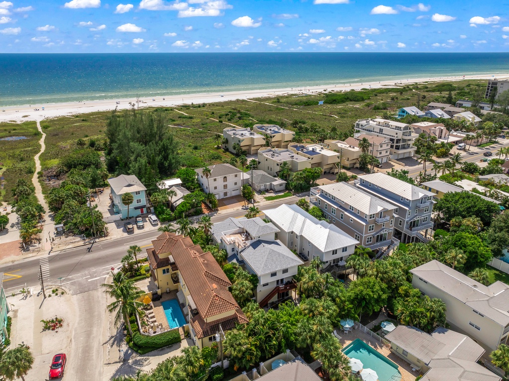 Just steps from the beach