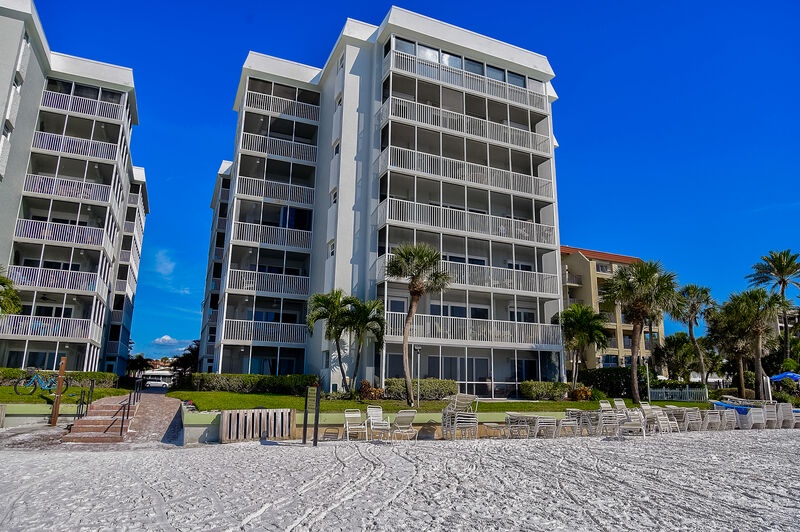 Condo with direct beach access