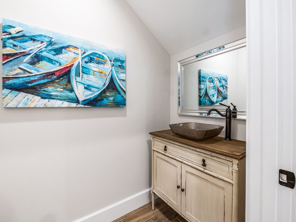 Half Bath on Main Level