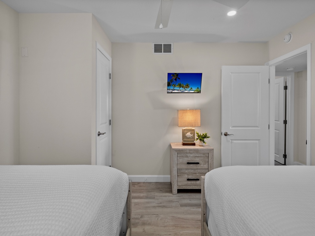 Second Bedroom, Two full beds and TV