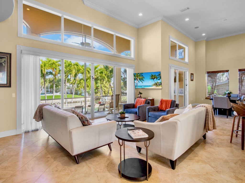 Living Area with TV