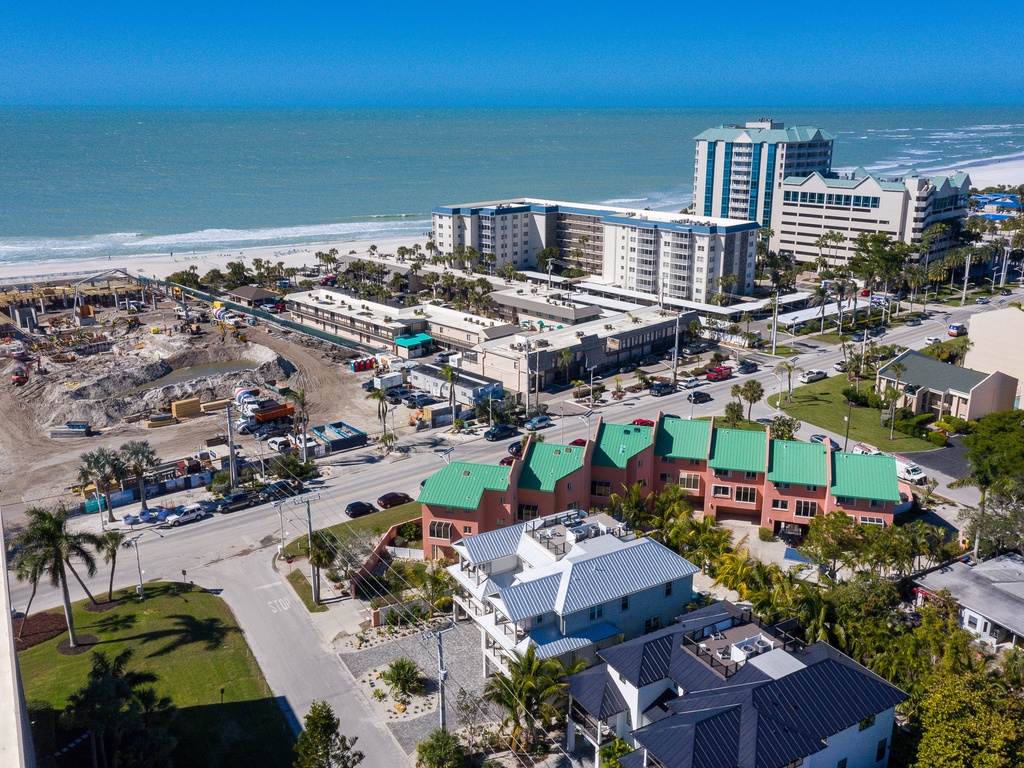 Just steps from the beach