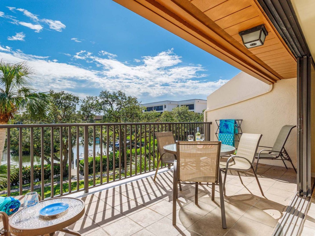 Sip morning coffee on your private balcony, watching palm trees sway against tropical skies—your peaceful retreat awaits.