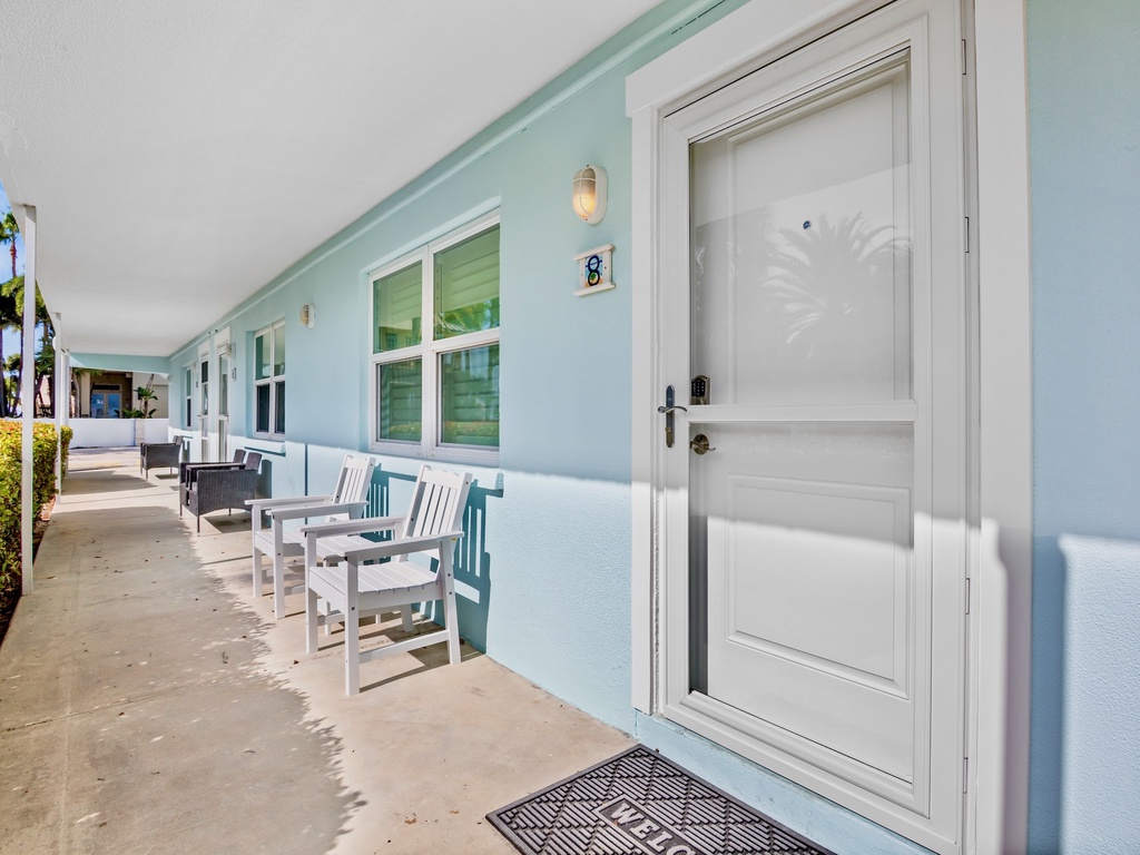 Welcoming main entrance