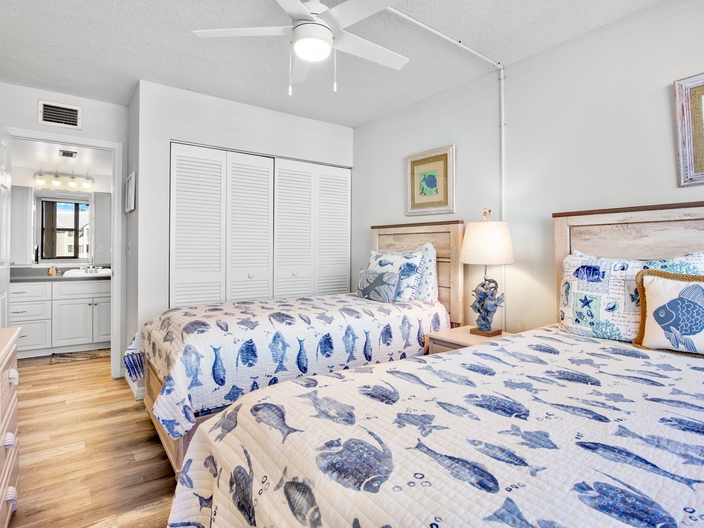 Second Bedroom, Double bed and Full beds
