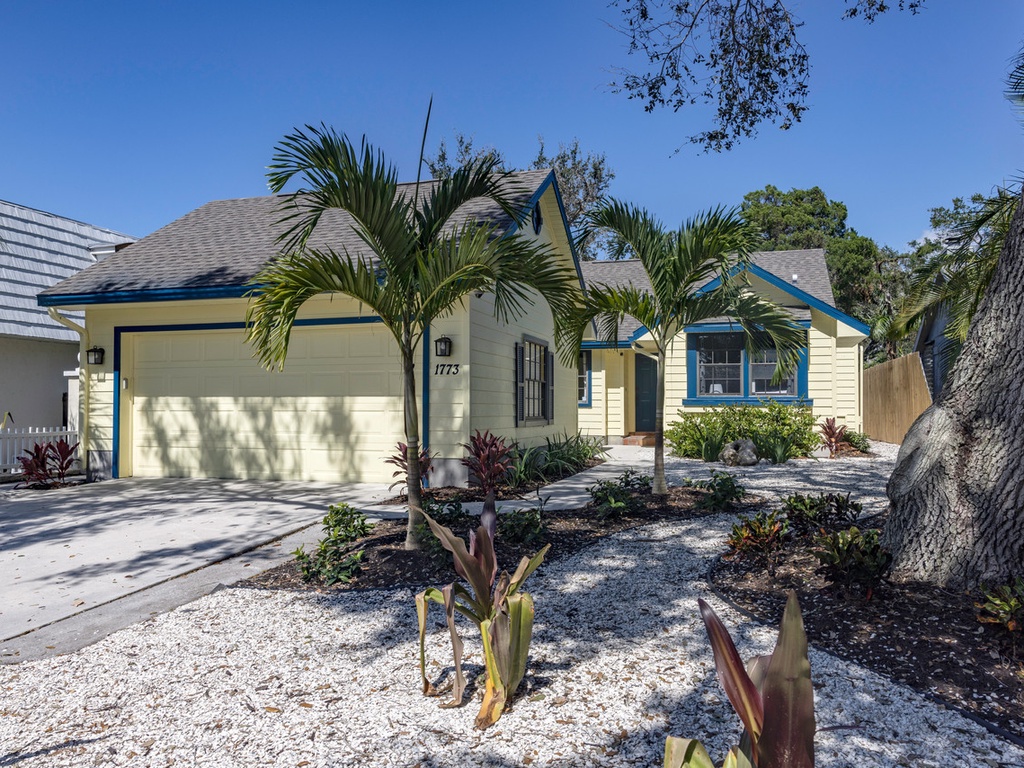 Welcoming front exterior