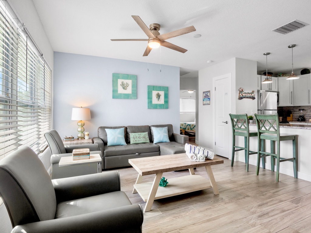 Living Area with Plush Seating
