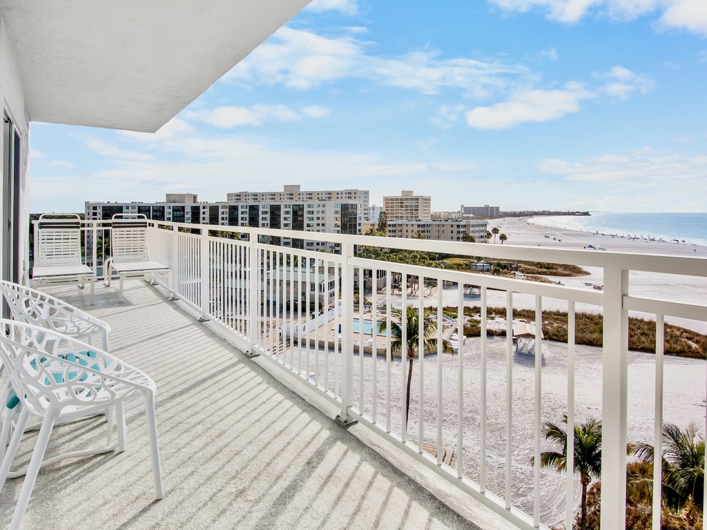 Relax on your private balcony with stunning ocean views, watching waves meet pristine white sand while you sip morning coffee.