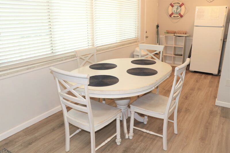 Comfortable dining space