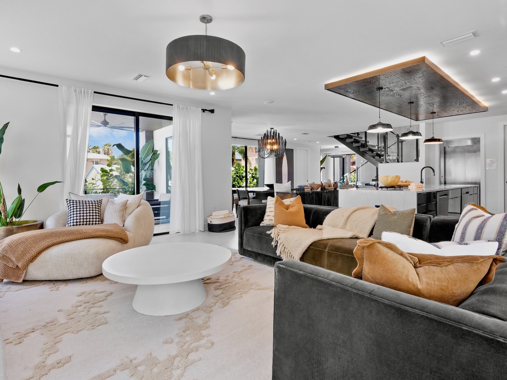 Bright Living Area with Cozy Seating