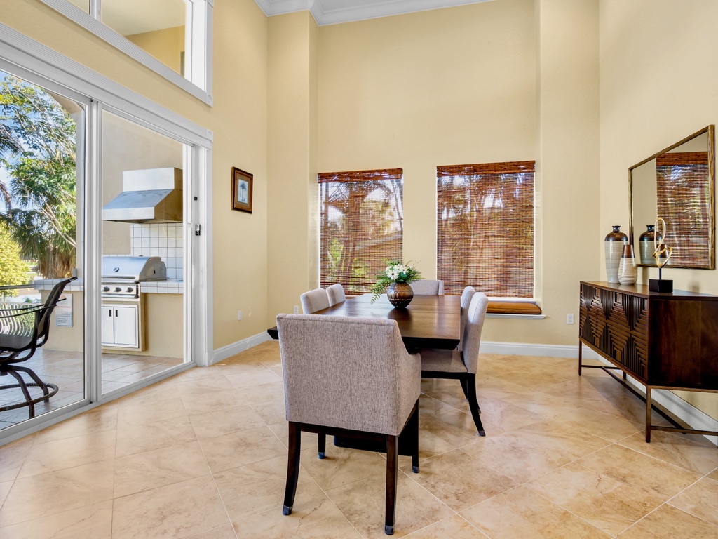 Dining table for shared meals