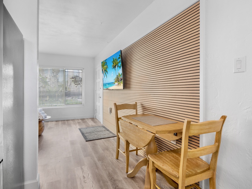 Dining table for shared meals