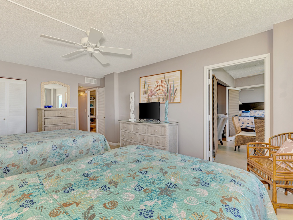Second Bedroom, Two Queen beds
