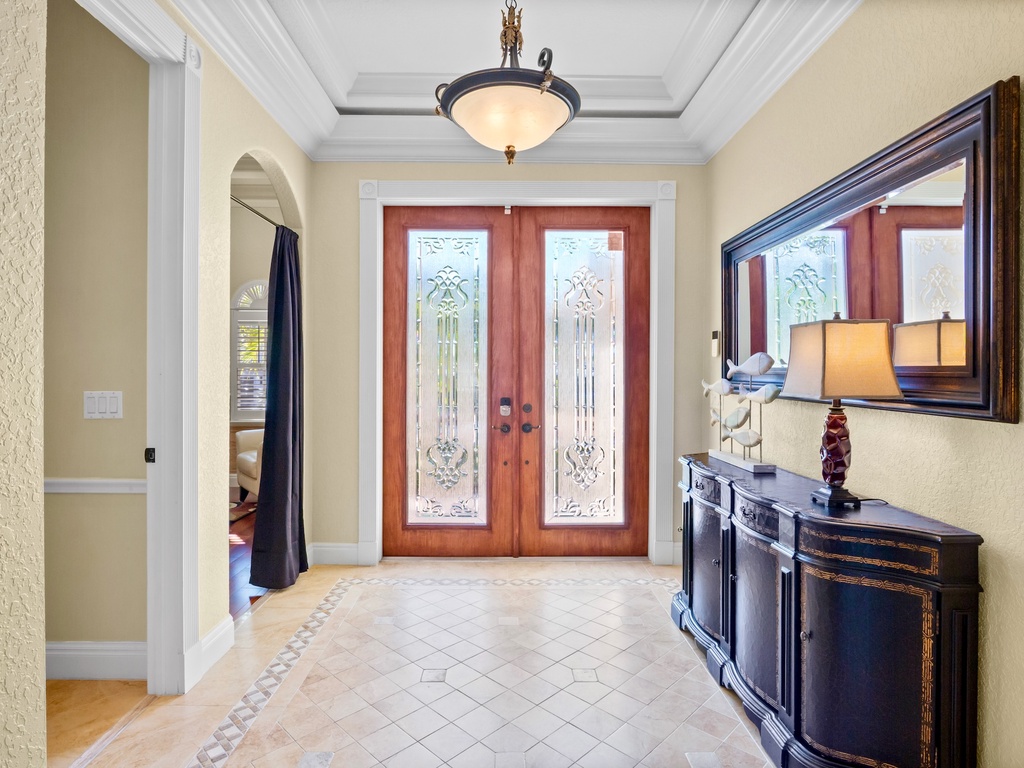 Elegant foyer