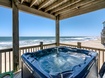 Hot Tub on Covered Oceanfront Deck