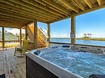 Hot Tub on Mid Level Soundfront Deck