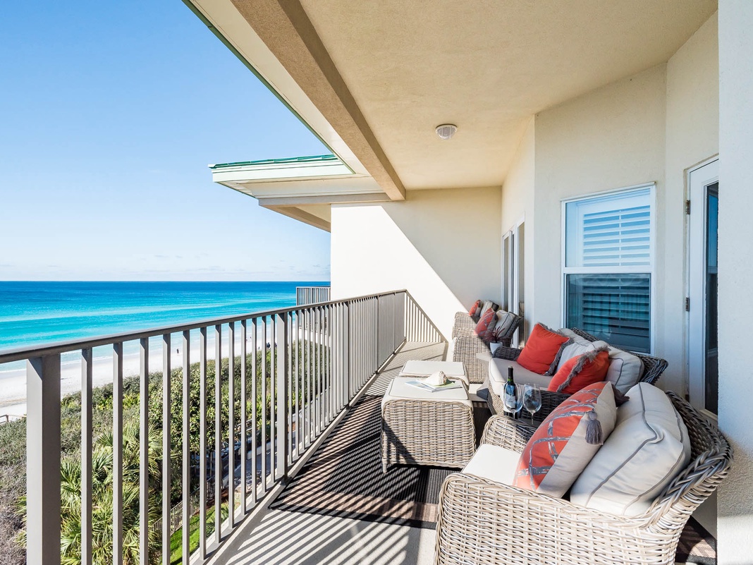 Balcony with Gulf Views #401