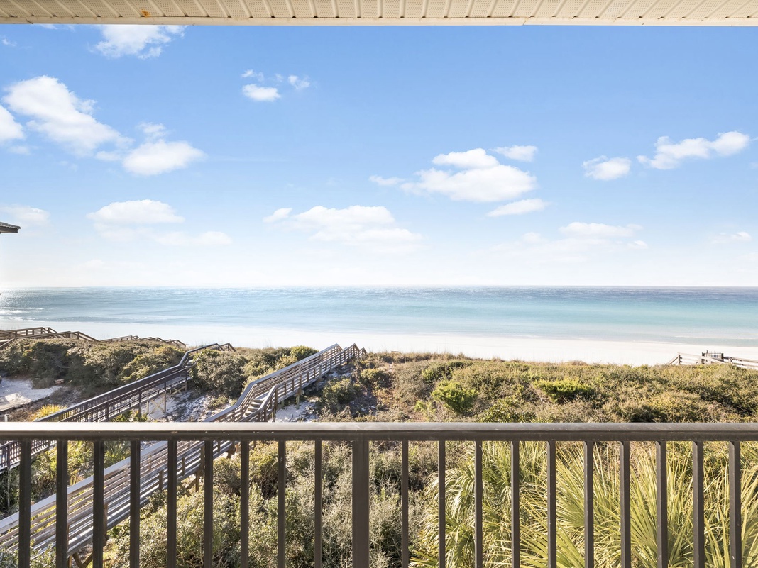 Wake up to stunning ocean views from your private balcony, where morning coffee meets endless blue horizons and gentle sea breezes.