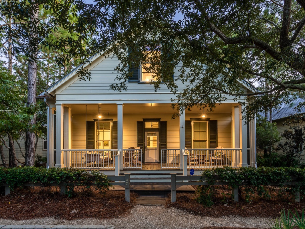 Watercolor "Safe Harbor" 47 Red Cedar Way