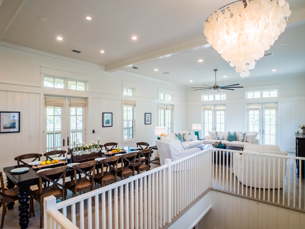 Second Floor: Open Floor Plan