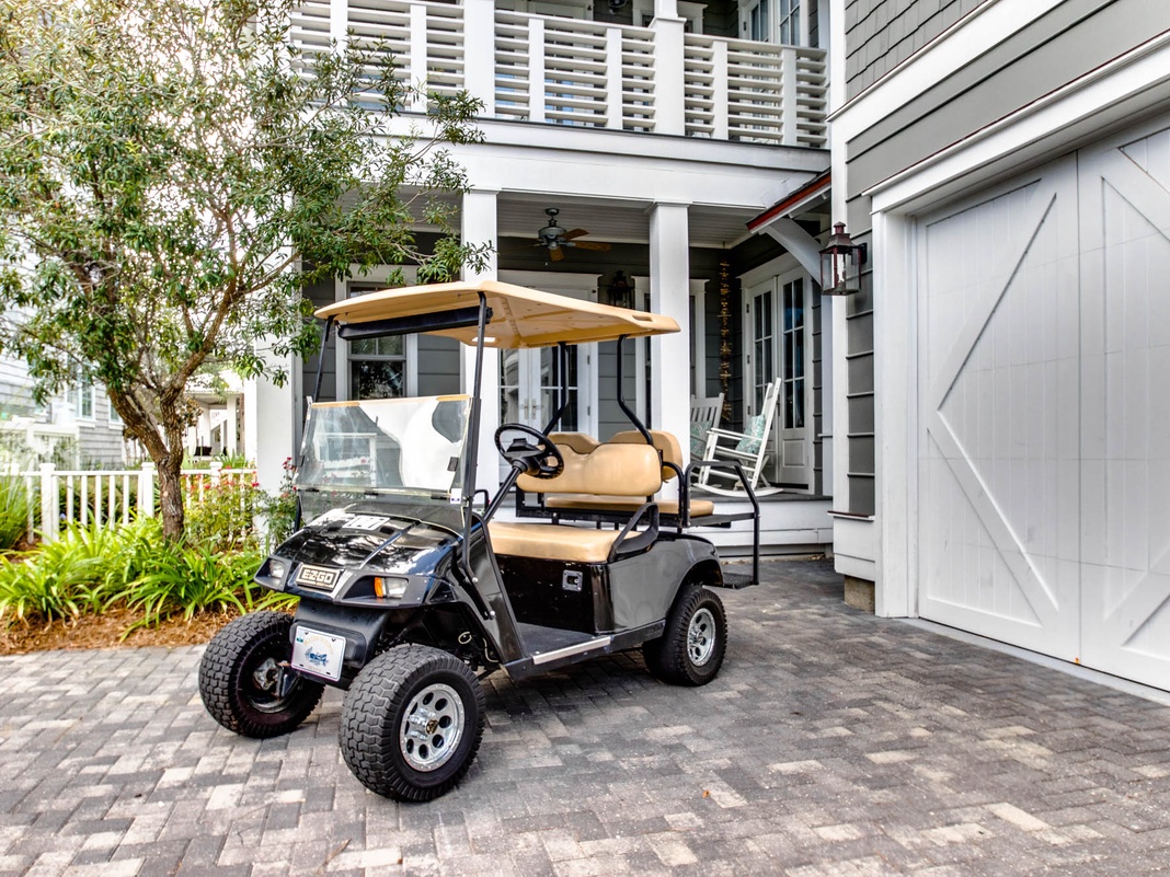 4 Seater Golf Cart Included