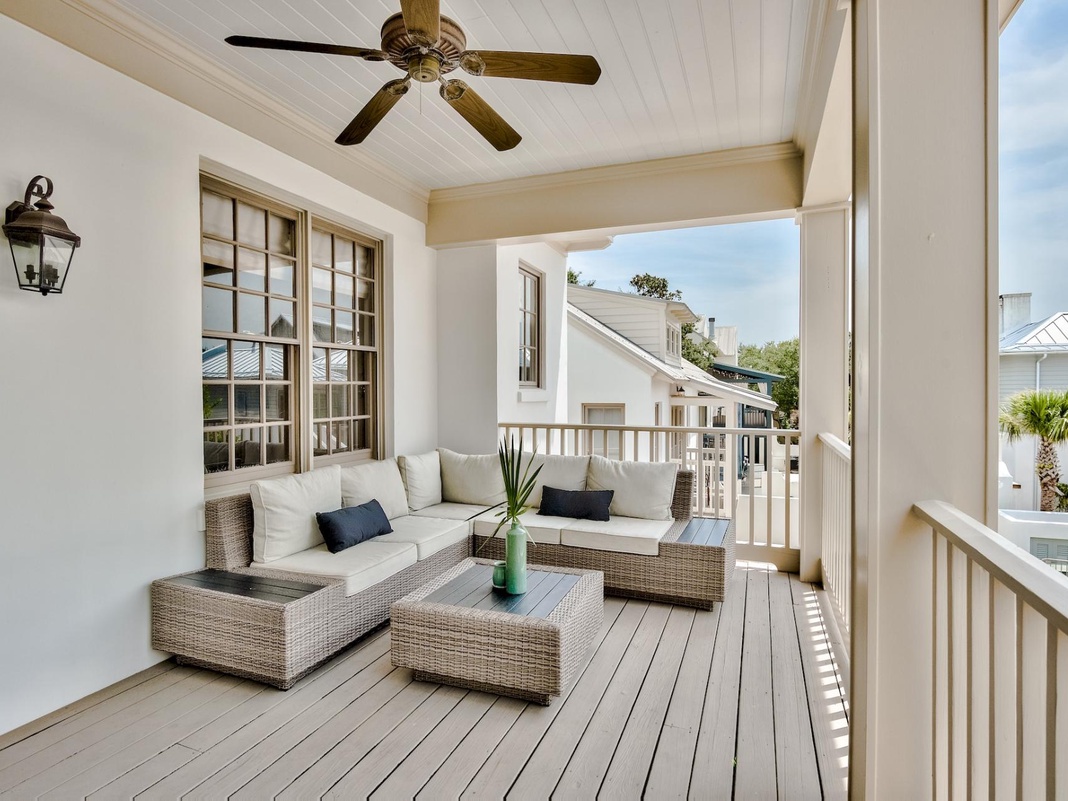 Second Floor: Balcony