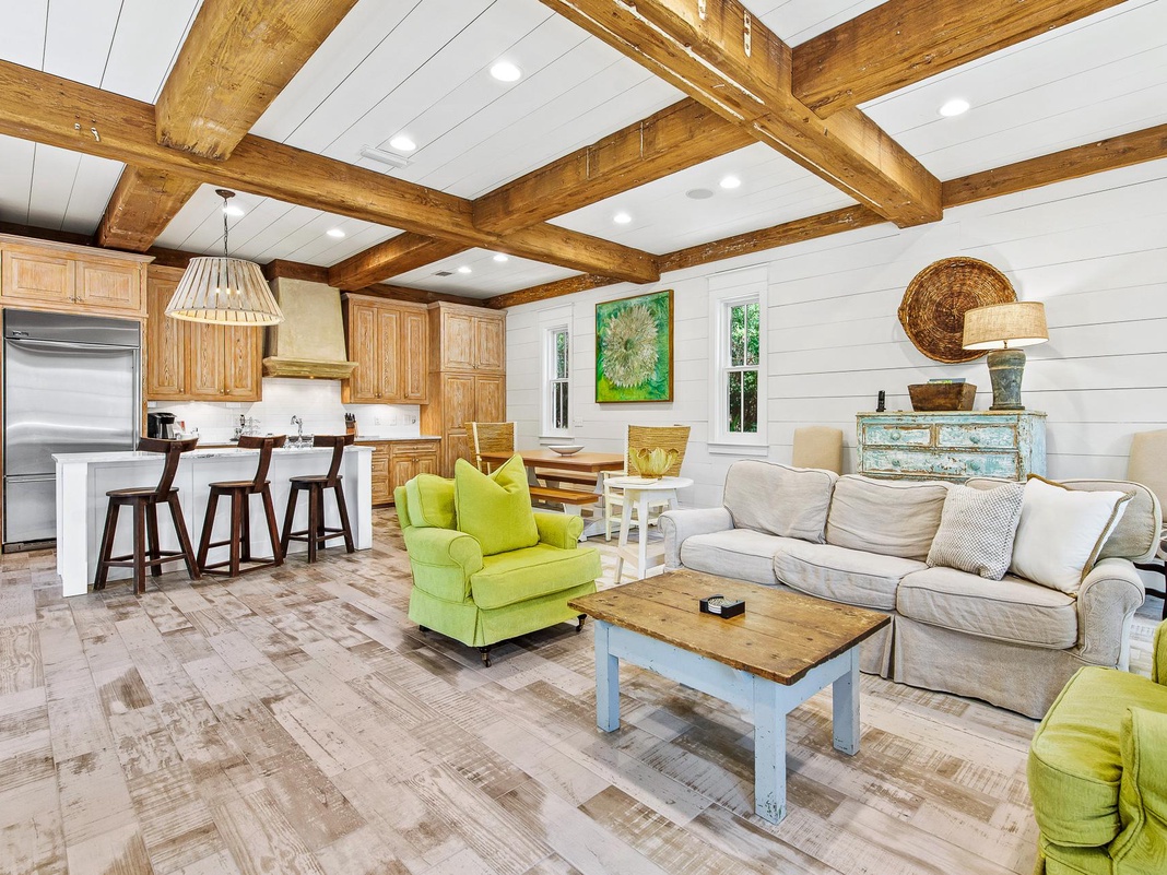 First Floor: Living Area