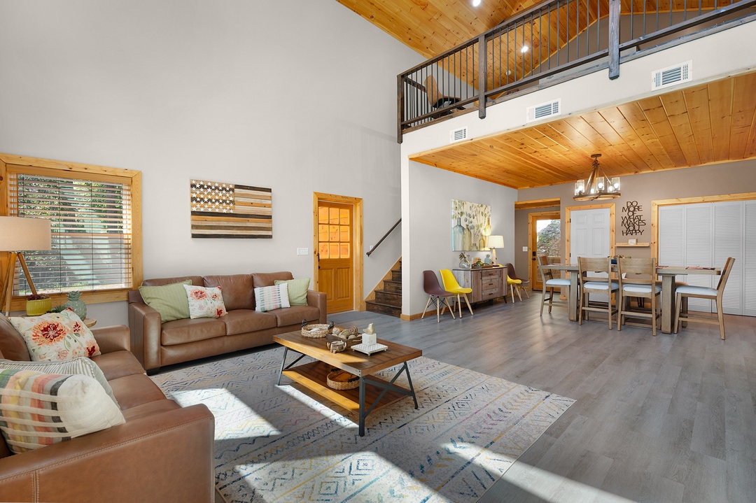 The West Nest - Entry Level Living Room