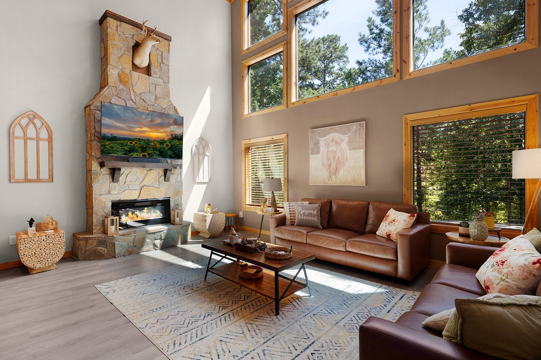 The West Nest - Entry Level Living Room