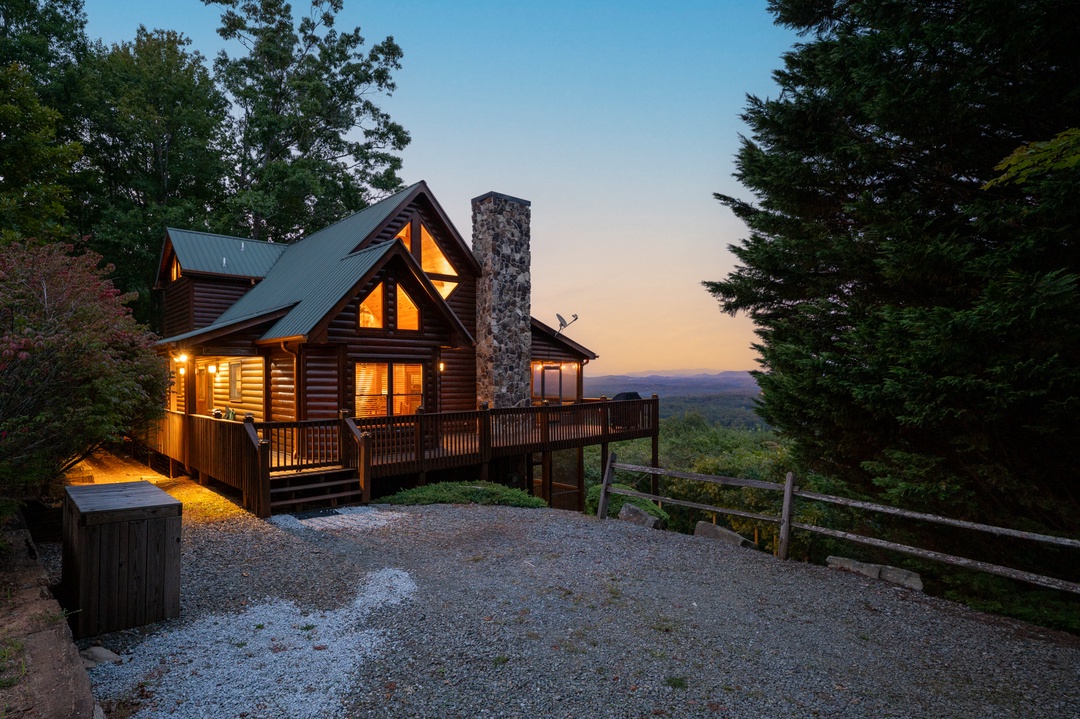 Forever View - Front View of Cabin