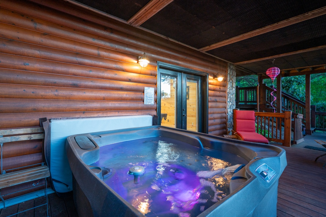 Mountain Melody - Lower Level Deck