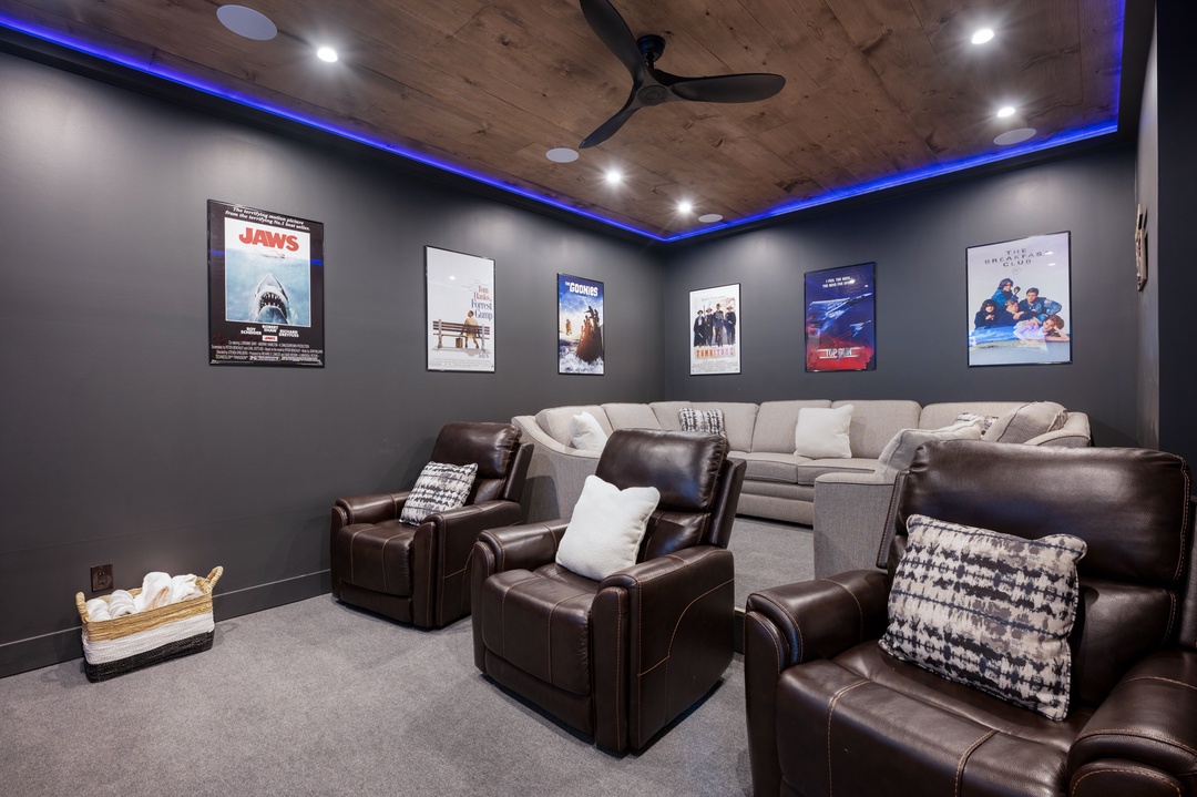 Bearly Made It - Lower Level Theater Room
