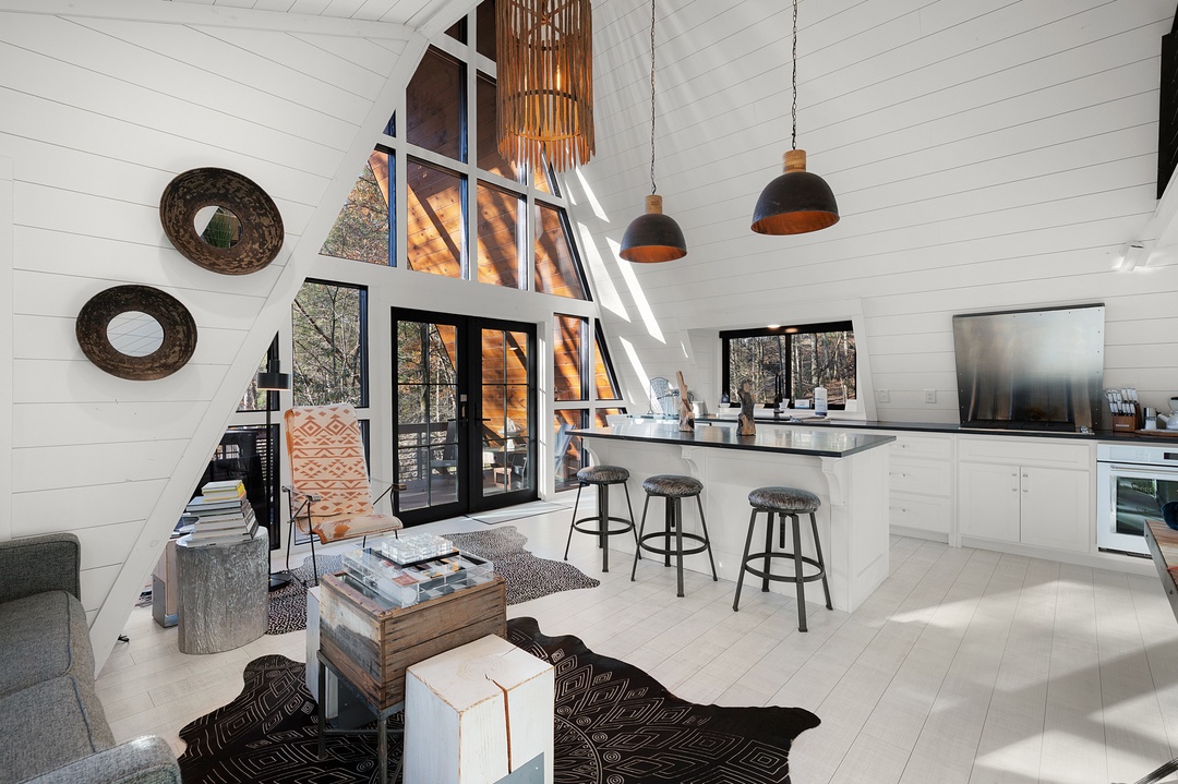 AFrame of Style - Main Level Living Area