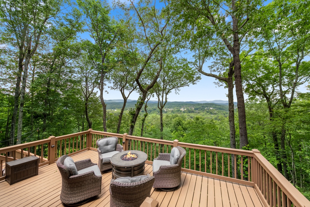 Sunset in the Mountains