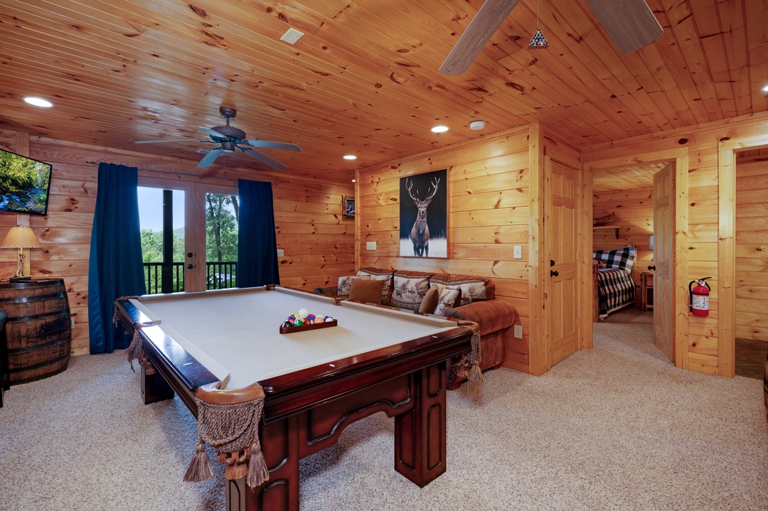 Whippoorwill Calling - Lower Level Entertaiment Area