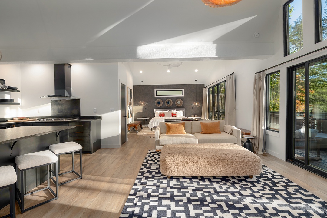 A Place & Time - Open Concept Living Area
