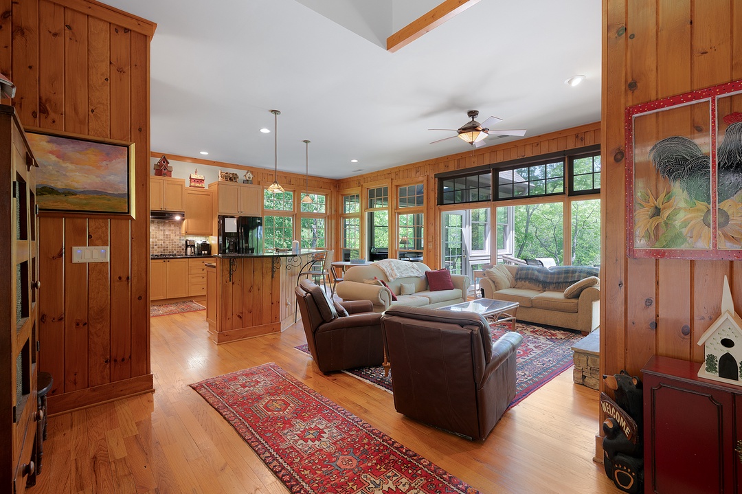 Lake Escape - Entry Level Living Room