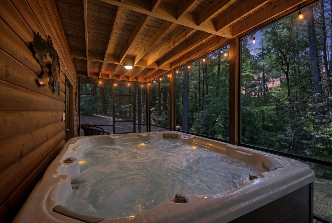 Bear Creek - Lower Level Deck with Hot Tub