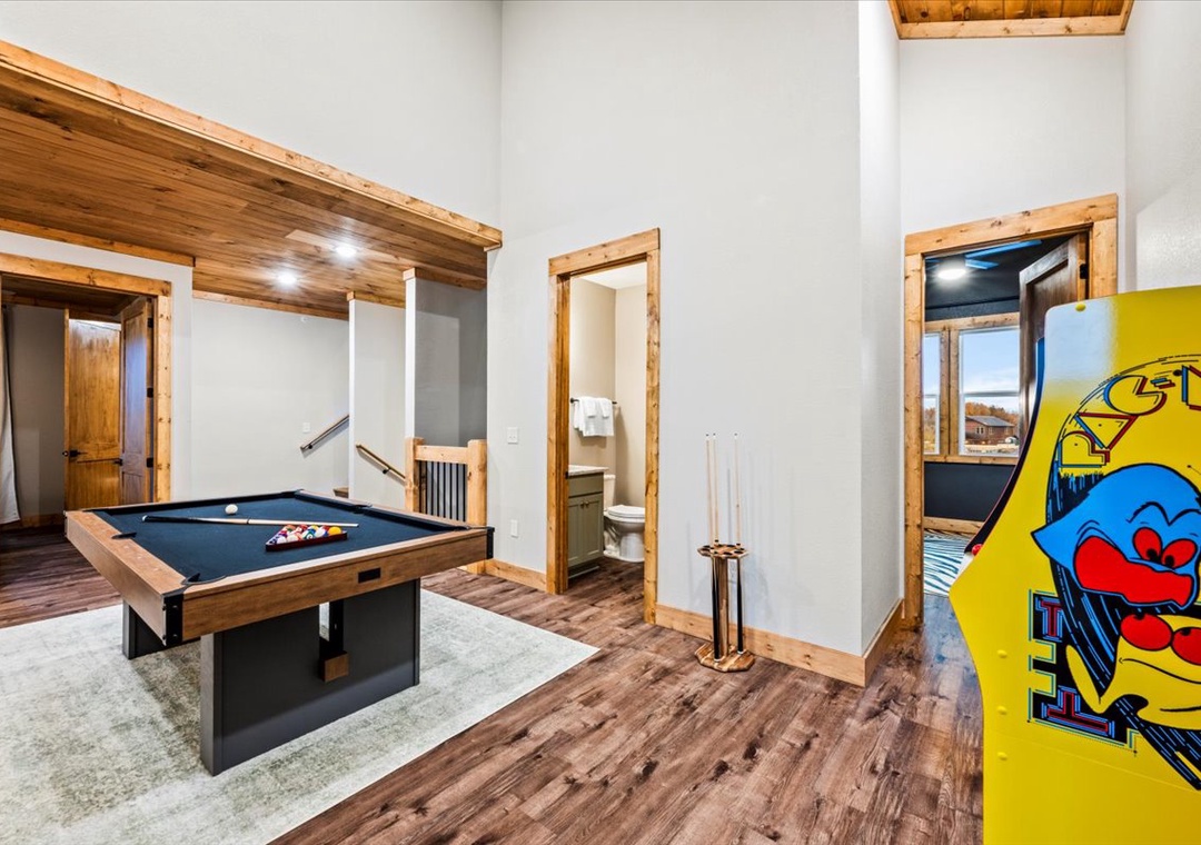 Lookout Lodge's game room