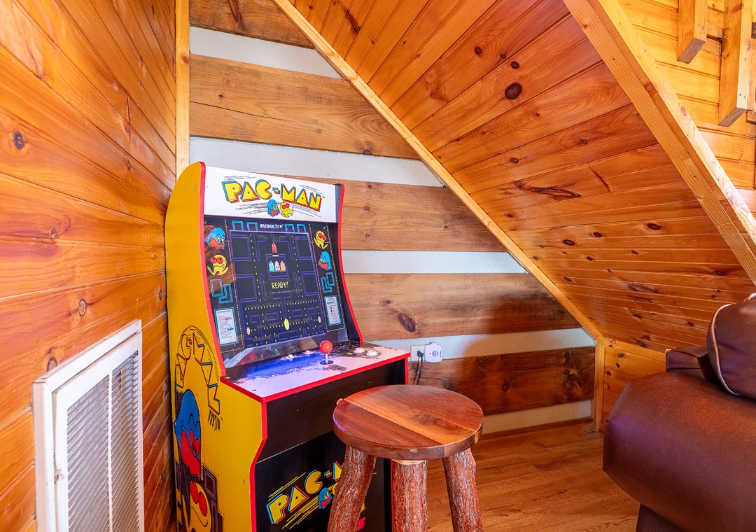 The Moose Den's arcade