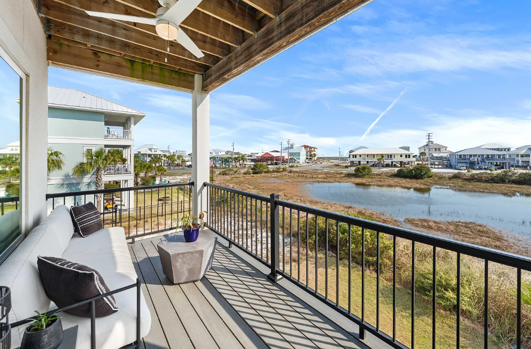 Private balcony