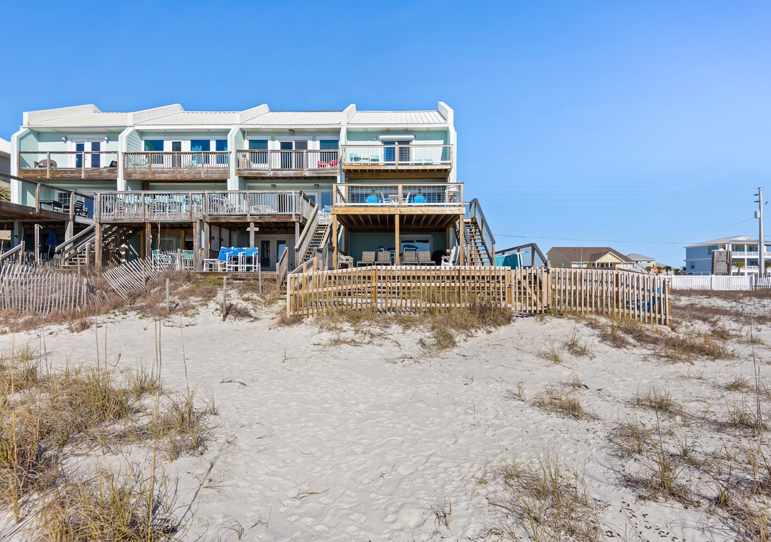 Touch of Paradise - view from the beach