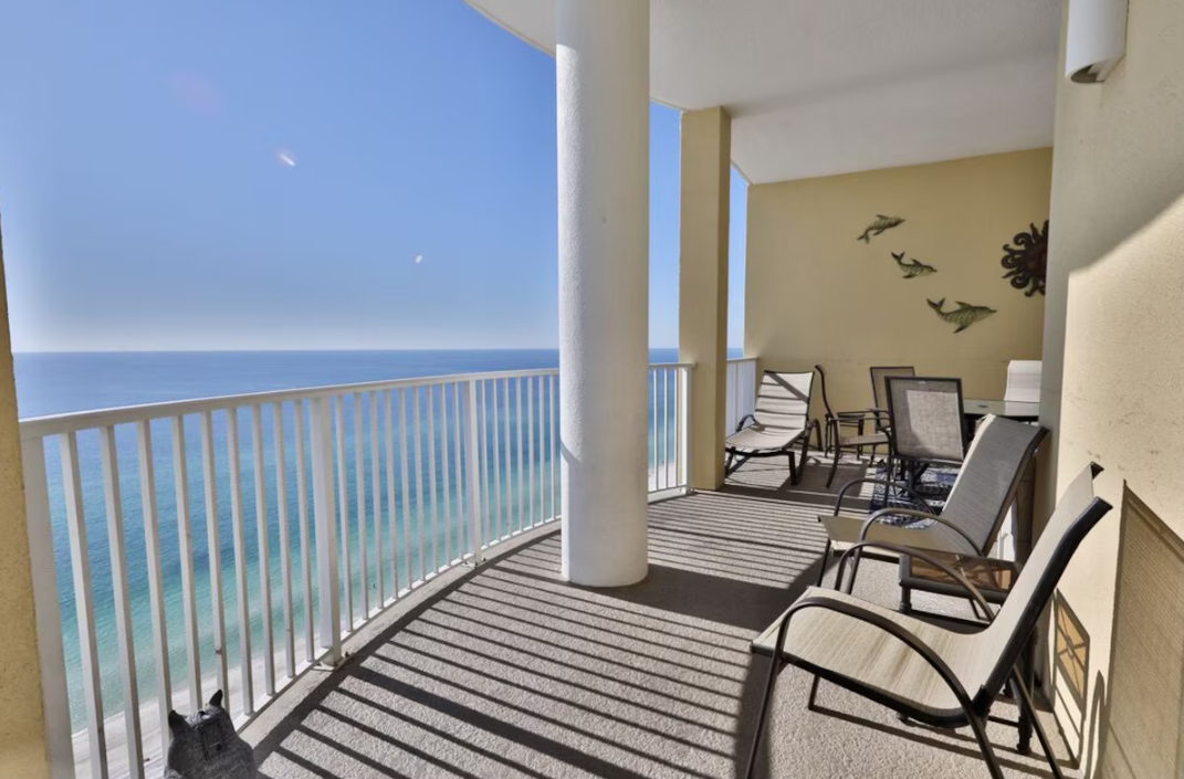 Ocean Ritz 2202 balcony