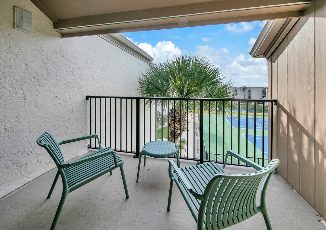 Sugar Beach Condo B-14 balcony