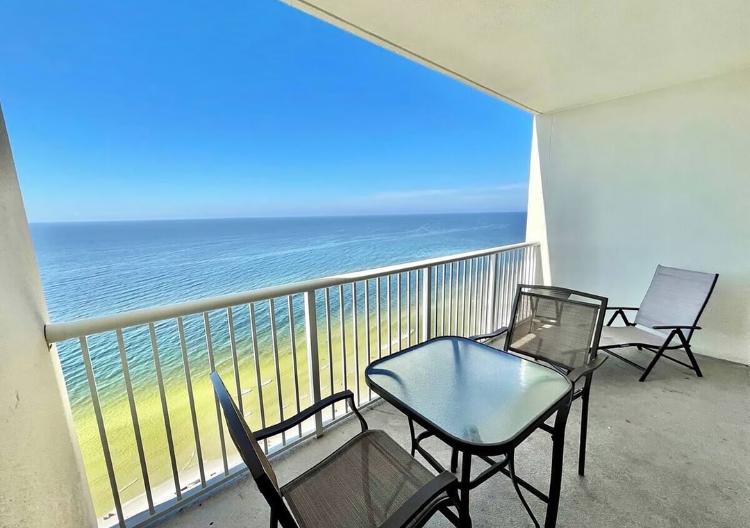 Majestic Beach Towers 2-2107 balcony
