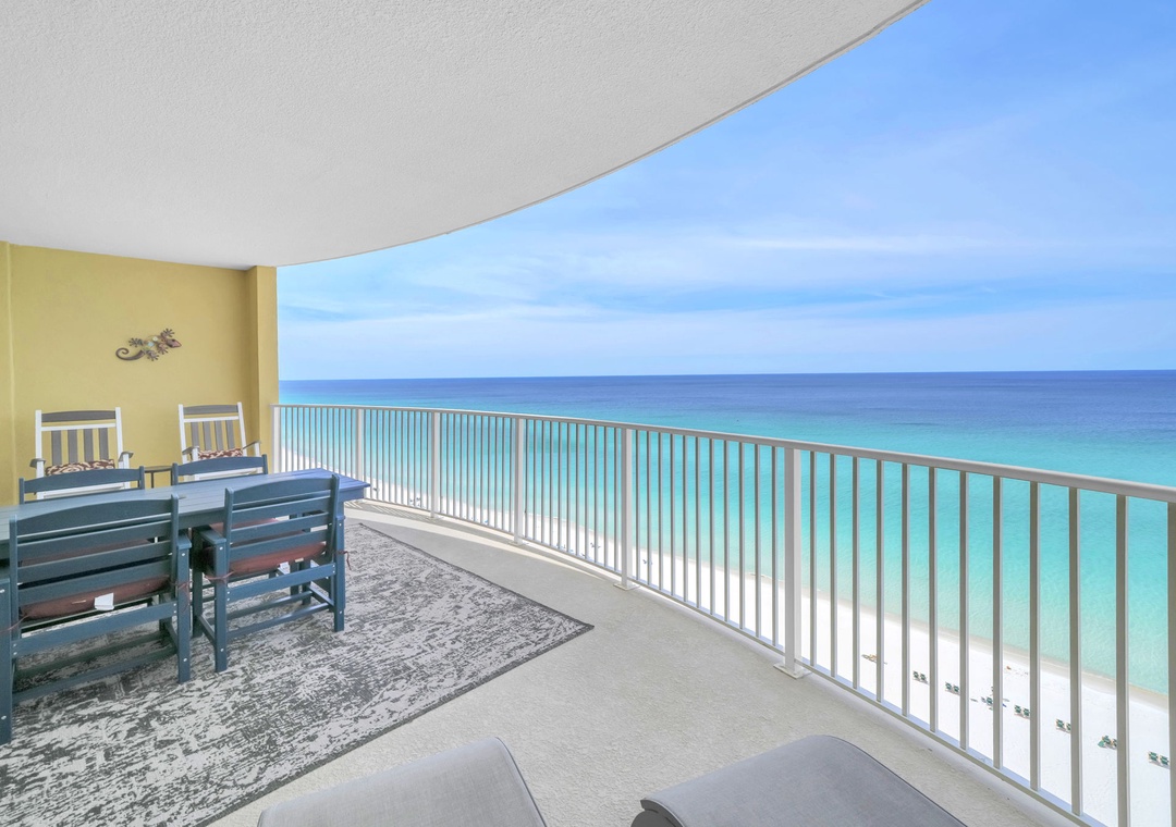 Emerald Isle 1207 balcony
